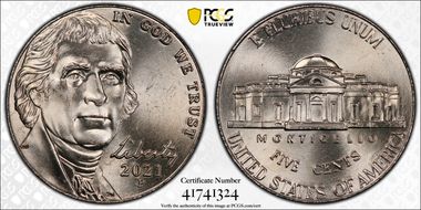 2021-P 5C Early Find MS66FS