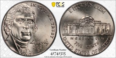 2021-P 5C Early Find MS66FS