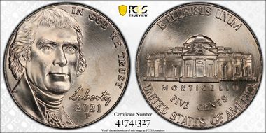 2021-P 5C Early Find MS66FS