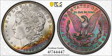 1885 $1 MS64