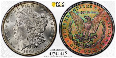 1885 $1 MS63