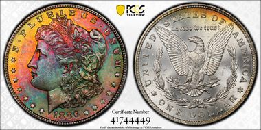 1886 $1 MS64