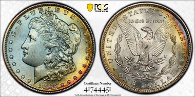 1886 $1 MS63
