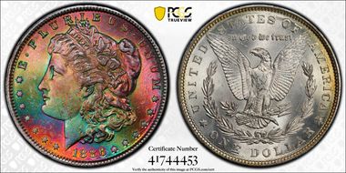 1886 $1 MS63