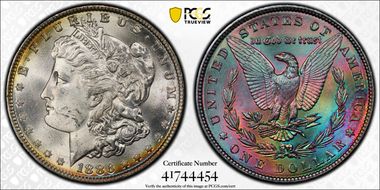 1886 $1 MS63