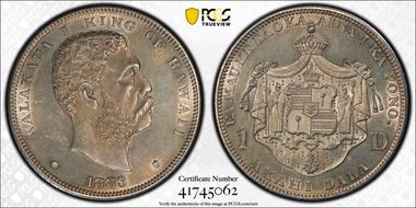 1883 $1 Hawaii N1
