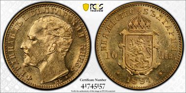 1894-КБ 10 Leva MS62