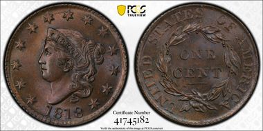 1818 1C MS64BN