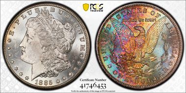 1885-CC $1 MS64+