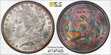1885-O $1 MS64