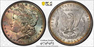 1888 $1 MS65