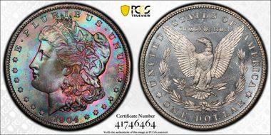 1904-O $1 MS66