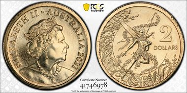 2021 $2 Tooth Fairy MS68