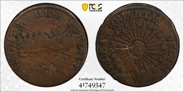 1785 VT 1/2P Vermonts F15BN