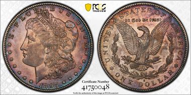 1897-S $1 AU55
