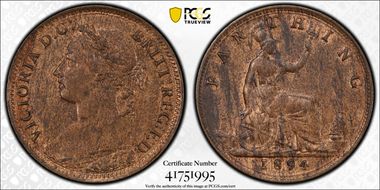 1894 1/4D S-3958 MS63RB