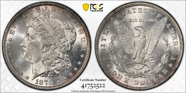 1879 $1 MS63