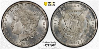 1880-CC $1 MS66+
