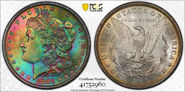 1883-O $1 MS63