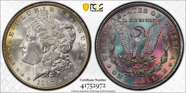1887 $1 MS63