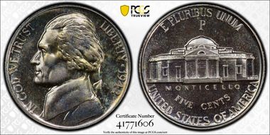 1942-P 5C Silver PR66