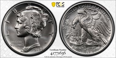 2020-W $25 Palladium SP70