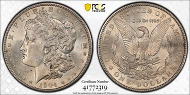 1904 $1 MS62