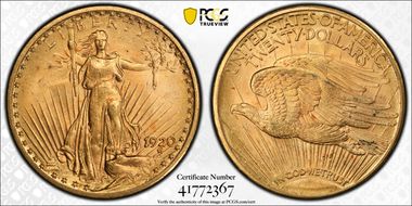1920 $20 MS63