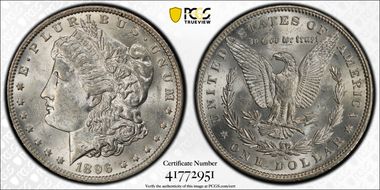 1896-O $1 MS61