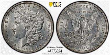 1895-O $1 AU55