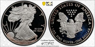 2012-W $1 Silver Eagle PR66DCAM