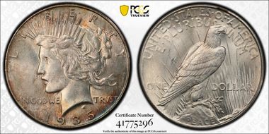1935 $1 MS63