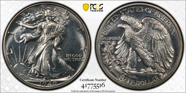 1940 50C PR65