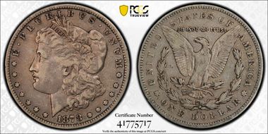 1878-CC $1 VF25
