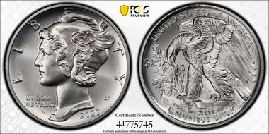 2020-W $25 Palladium SP69