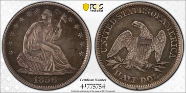 1856 50C VF35