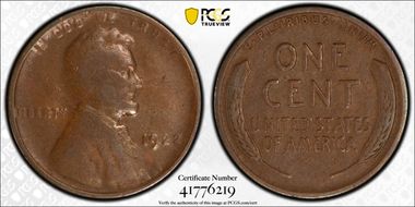 1922 No D 1C Strong Reverse VF30BN