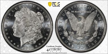 1882-CC $1 MS63PL