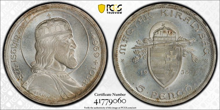 Cert 41779060 - Coin Image