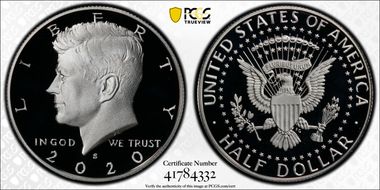 2020-S 50C Silver Limited Edition Proof Set PR69DCAM