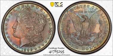 1896 $1 MS64