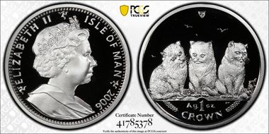 2006 Crown Exotic Shorthair Cats/Ag KM-1290a PR69DCAM