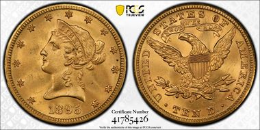 1895-O $10 MS64