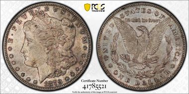 1879-S $1 VAM 25 Reverse of 1878 AU58