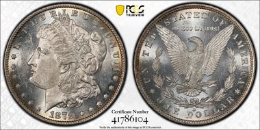 1879-O $1 MS62