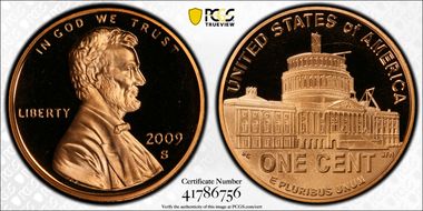 2009-S 1C Lincoln-Presidency PR69DCAM