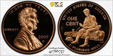 2009-S 1C Lincoln-Formative Years PR69DCAM
