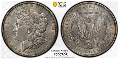 1897-O $1 AU53