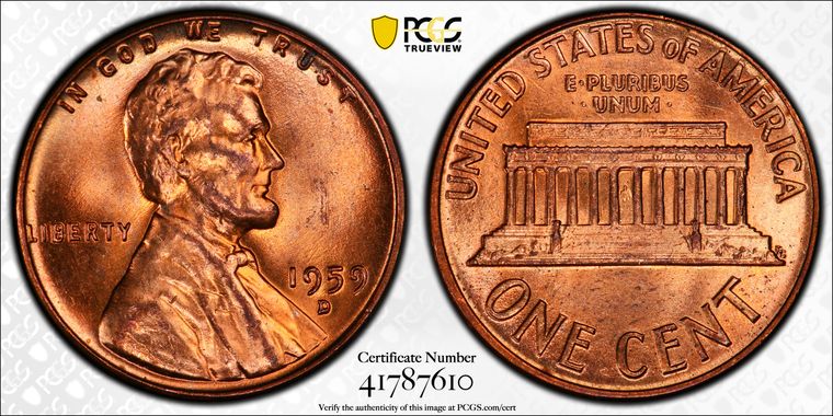 Cert 41787610 - Coin Image