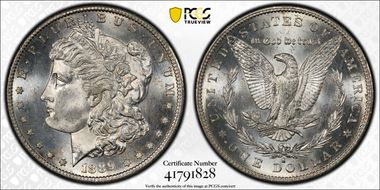 1889-S $1 MS65